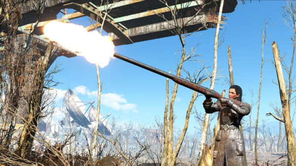 Punt Gun Firing